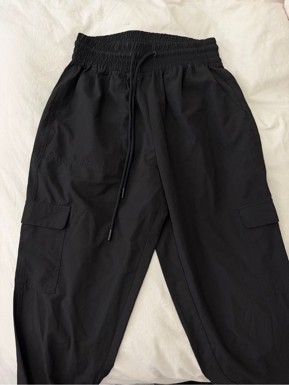 Old Navy Black Cargo Pants SzXS